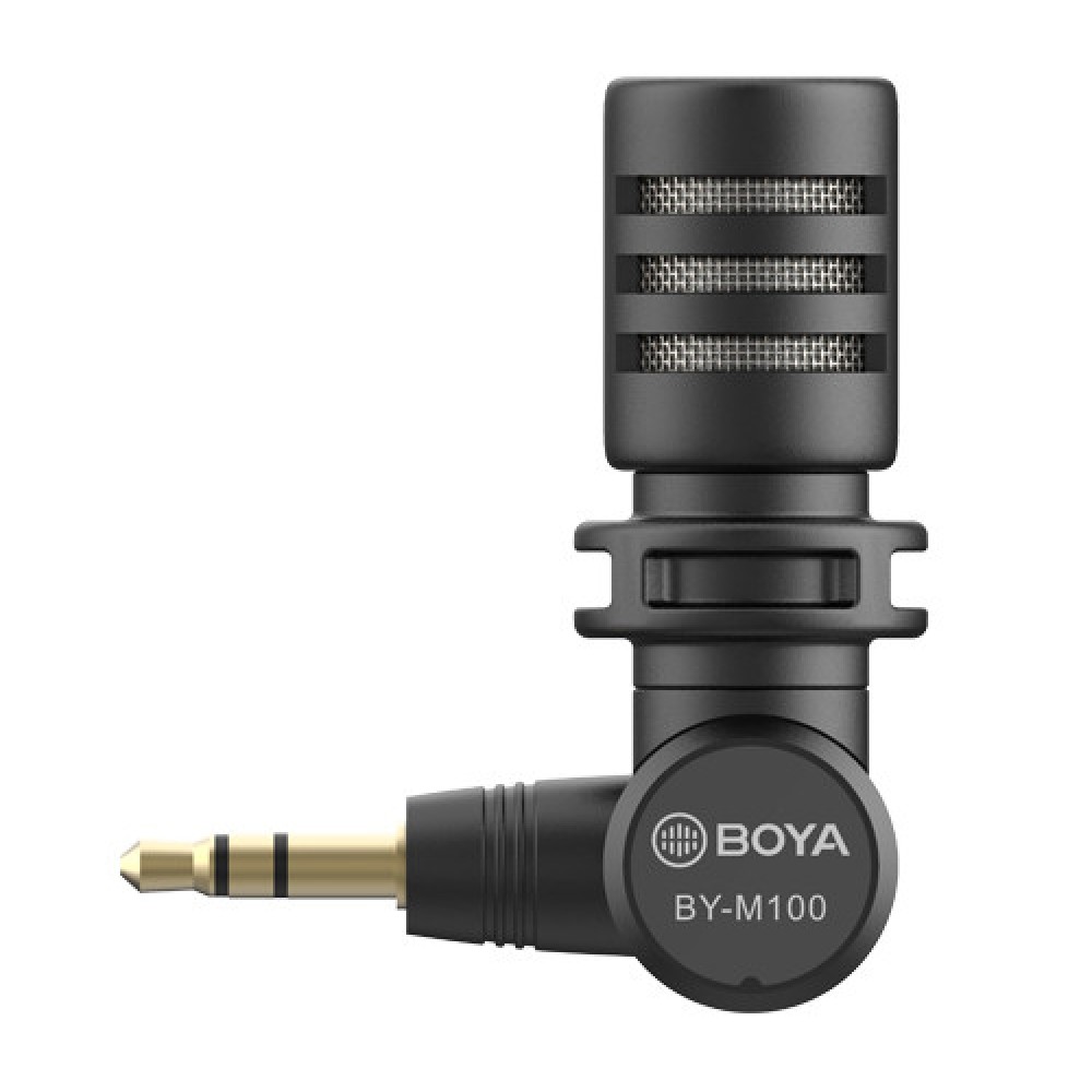 BOYA BY-M100 Microfono Compacto Conector TRS 3.5mm