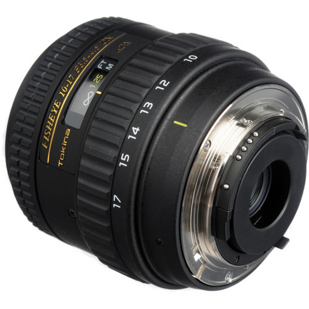 Tokina AT-X DX 10-17mm F 3.5/4.5 AF Fisheye Lens for Nikon F