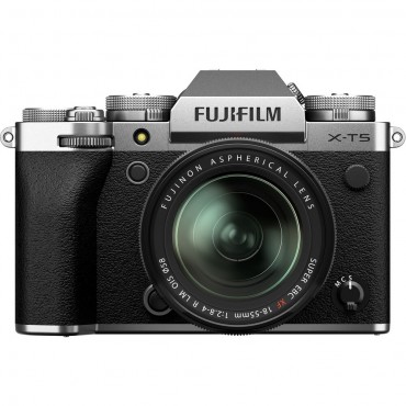 Fujifilm X-T5 Silver Kit XF18-55mm F2.8-4 LM OIS