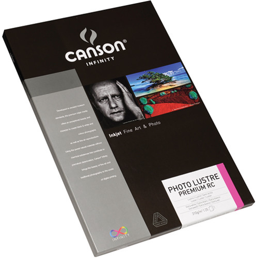 Canson Infinity Photo Luster Premiun RC 310 GR 25 Hojas A+3