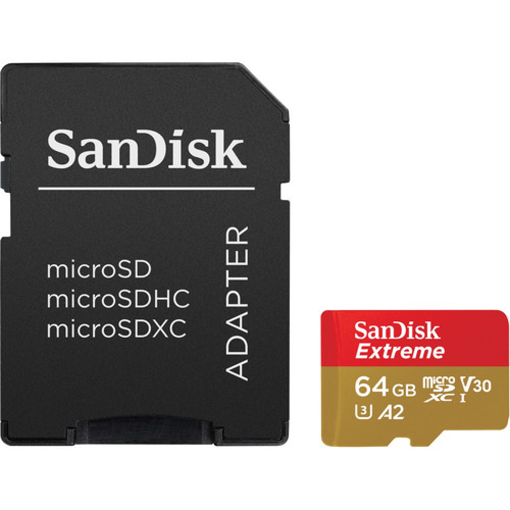Sandisk Micro SDXC Extreme 64GB 160 MB/s A2
