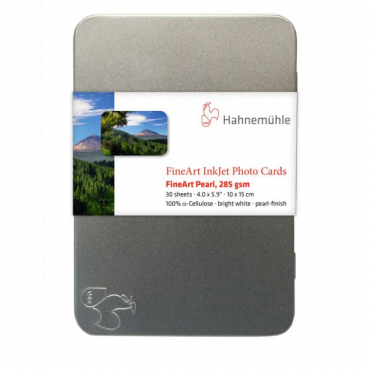 HahnemuehleDigital  Fineart Pearl 285 GR Cards 10X15cm 30HJS