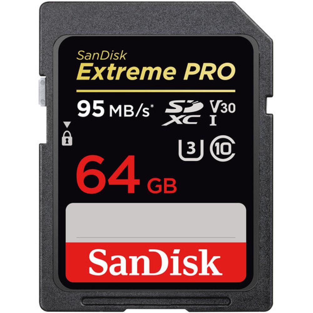 Sandisk SDXC Extreme Pro 64GB 