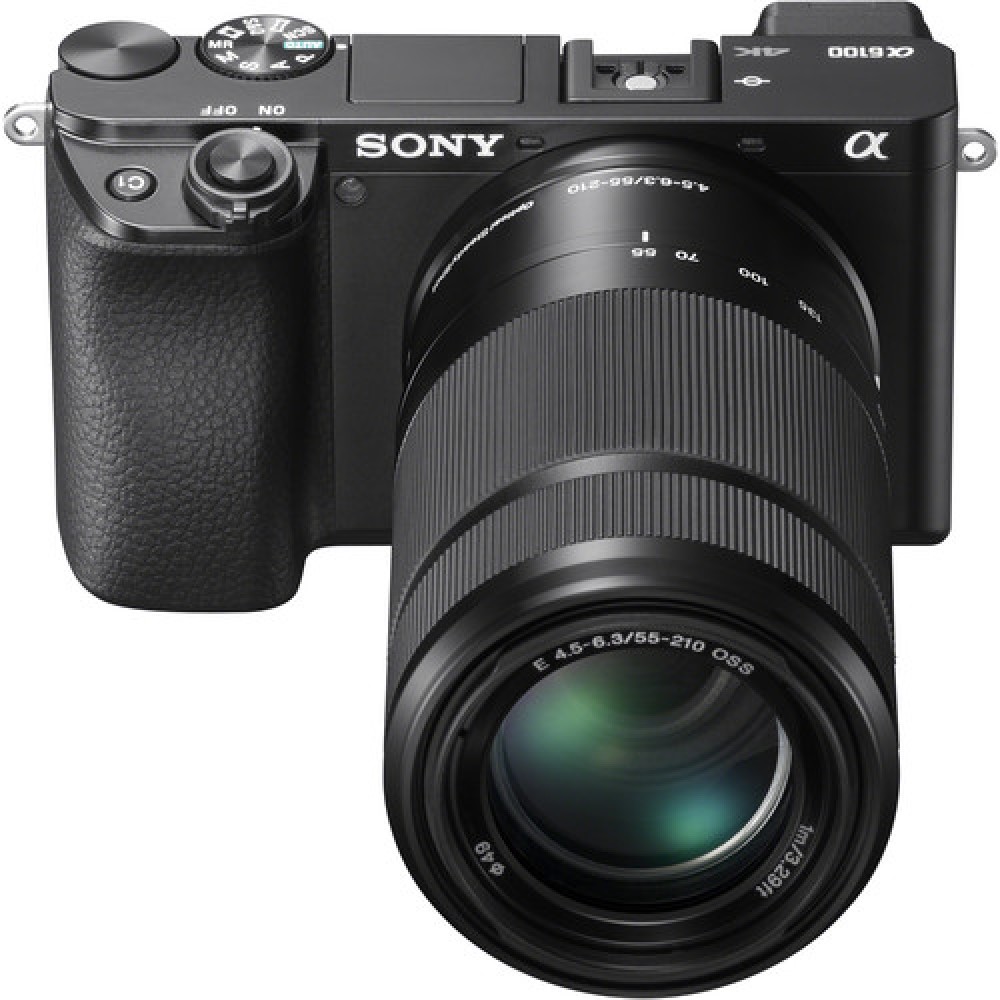 Sony Alpha A6100 Kit 16-50mm y 55-210 mm (ILCE-6100Y)