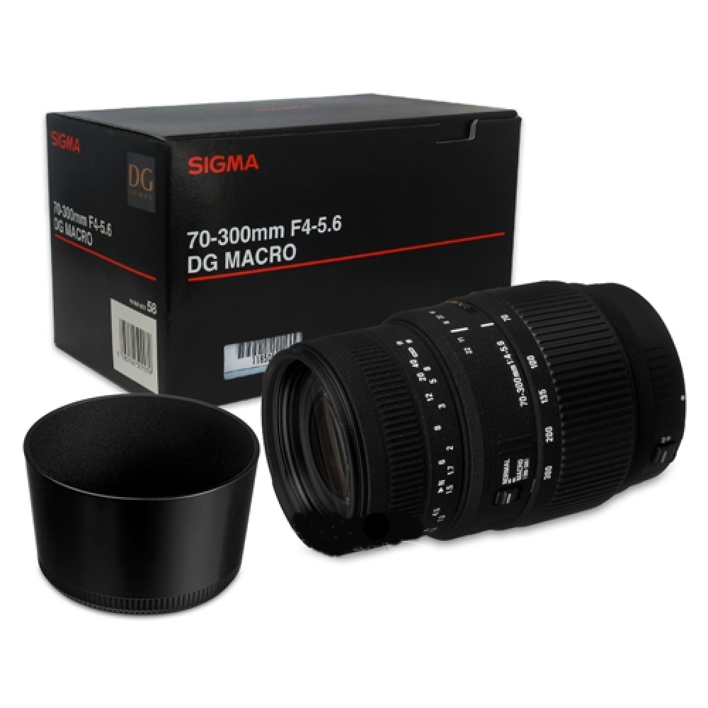 Sigma 70-300mm f/4-5.6 DG macro Montura Nikon